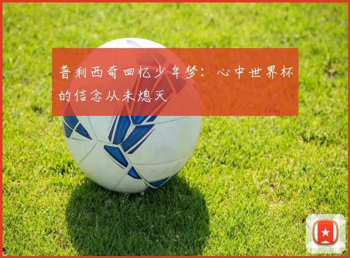 普利西奇回忆少年梦：心中世界杯的信念从未熄灭